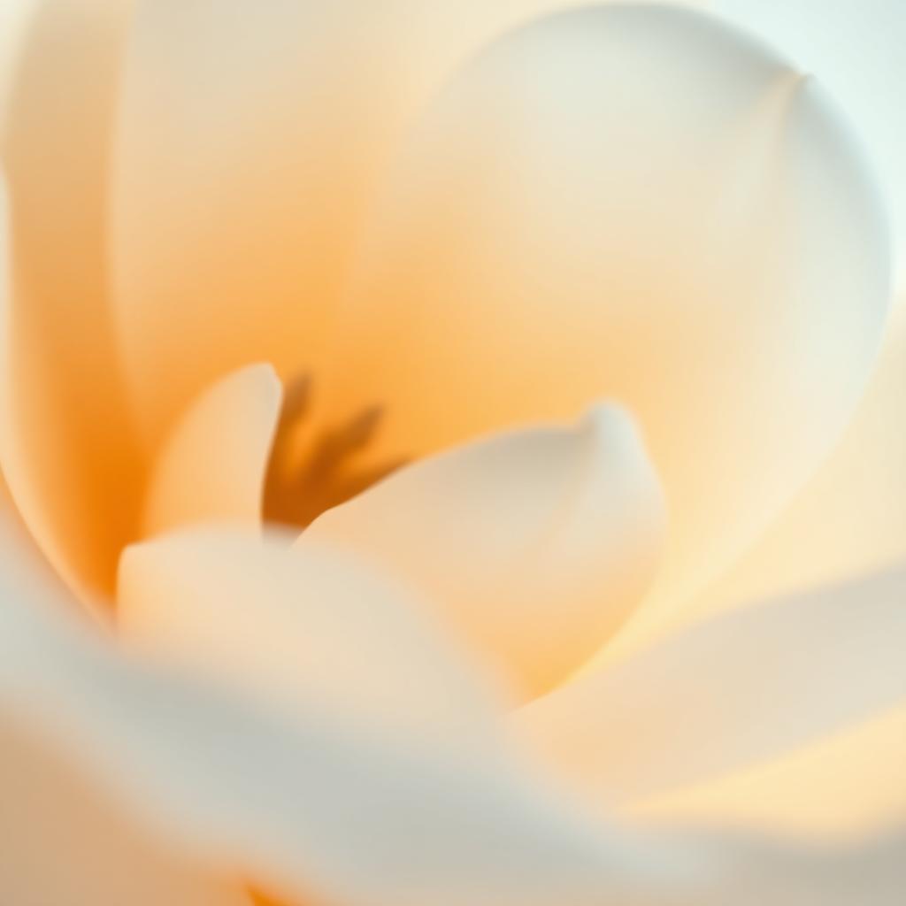 Soft blooming flower petals